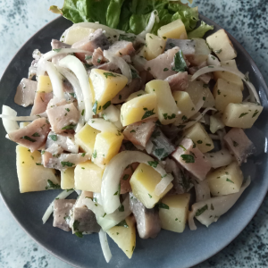 Pommes de terre/Hareng(250g environ)