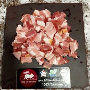 Lardons fumées (environ 100g)
