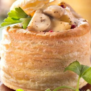 Bouchée à la Reine - Ris de Veau Poulet Champignons (environ 200g)