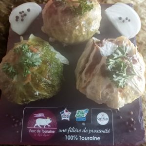Chou farci (250g la part environ)