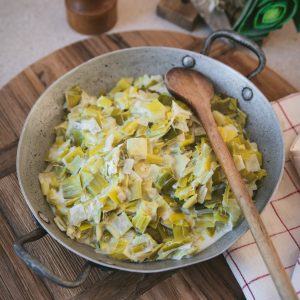 Fondue de Poireaux (200g la part environ)