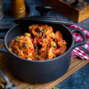 Sauté de porc Provençal (250g la part environ)