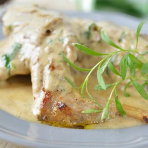 Lapin Sauce Moutarde (350g la part environ)